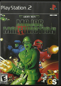 Army Men: Major Malfunction PAL Playstation 2 PAL box art